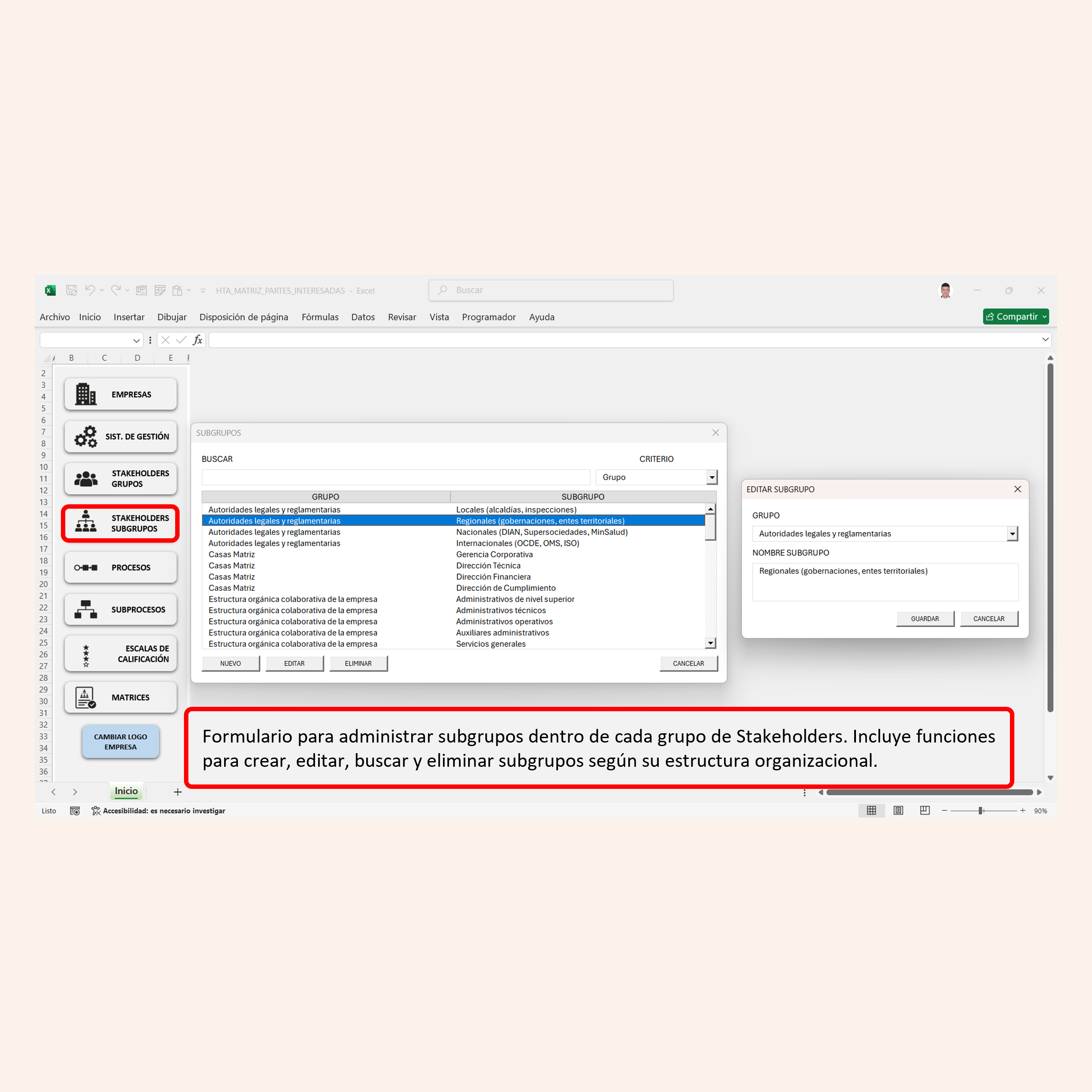 Herramienta para análisis de partes interesadas - Image 7