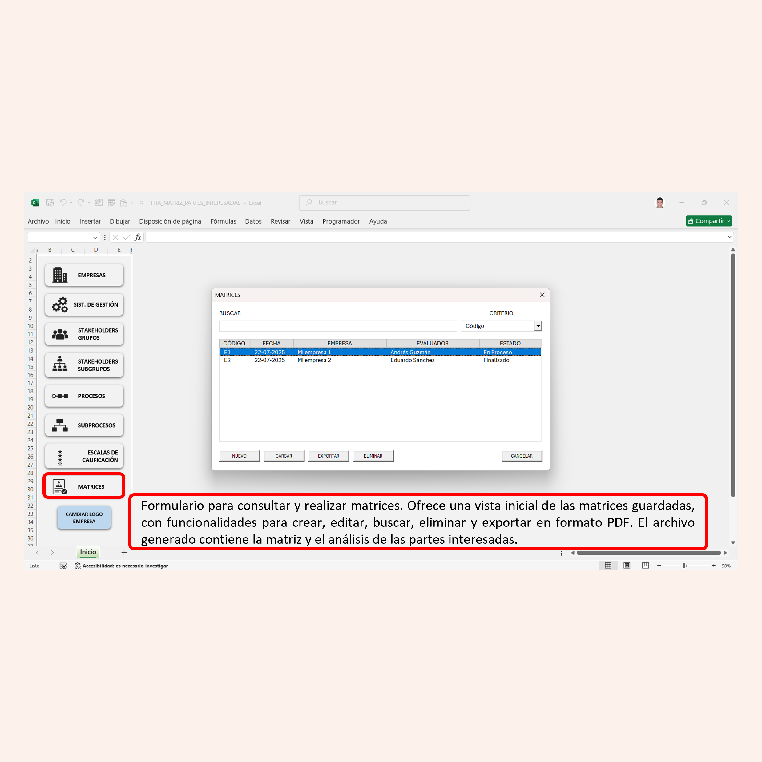 Herramienta para análisis de partes interesadas - Image 3