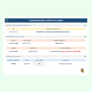 Herramienta para Creación de Cuentas de Cobro